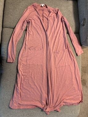Pink long sweater